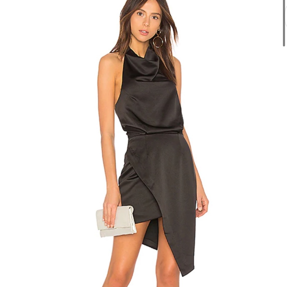 ELLIATT Revolve Camo dress in black